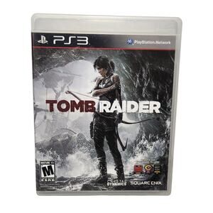 PS3 Tomb Raider CIB Square Enix Sony PlayStation 2013 Pre-owned